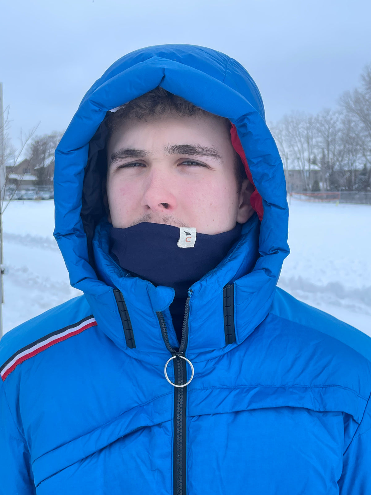 Cache-cou bleu marin Antarctica